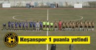 BOZÜYÜK VİTRA SPOR: 1 – KEŞANSPOR: 1