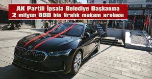 YENİ MAKAM ARABASI İPSALA CUMHURİYET MEYDANI’NDA SERGİLENMEYE BAŞLANDI
