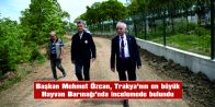 ÖZCAN: “HAYVANLAR İÇİN SÜRDÜRÜLEBİLİR YAŞAM ALANLARI OLUŞTURUYORUZ”