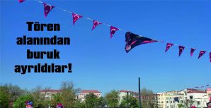 TÖREN ALANINDAN BURUK AYRILDILAR!