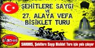 SARDOS, 11. ŞEHİTLERE SAYGI BİSİKLET TURU İÇİN YOLA ÇIKIYOR