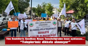 “ÇABALARIMIZIN YOK SAYILMASINA İZİN VERMEYECEĞİZ”
