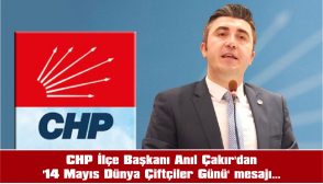 “ONLARIN EMEĞİNİ, ALIN TERİNİ, TOPRAĞA DUYDUĞU AŞKI BİLİYORUZ”