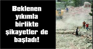 VATANDAŞ: “YEMEKLERİMİZİN İÇİNE KADAR TOZ OLDU”