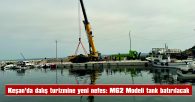 YAKLAŞIK 12-13 METRE DERİNLİĞE BATIRILACAK