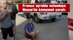 YARALI ADAM HASTANEDE TEDAVİ ALTINA ALINDI
