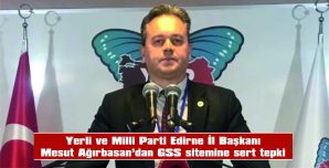 MESUT AĞIRBASAN: “ESNAFA VE İŞSİZE ZULÜM OLAN BU UYGULAMADAN DERHAL VAZGEÇİLMELİDİR”