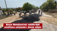 ÇALIŞMALAR ERİKLİ SAHİLİ’NDE SÜRÜYOR