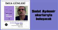 SEDAT AYDEMİR’DEN İMZA GÜNÜ…