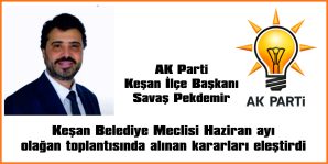 PEKDEMİR: “ARTIK PARAYI VERMEYENE HİZMET YOK!”