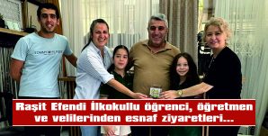 RAŞİT EFENDİ İLKOKULU ÖĞRENCİLERİNDEN DUYARLI DAVRANIŞ….