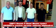 CHP’Lİ KEŞANLI İL GENEL MECLİSİ ÜYELERİ GAZDAŞ’TA YAŞANAN SORUNLAR HAKKINDA BİLGİ VERDİ