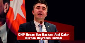 ÇAKIR, KURBAN BAYRAMI NEDENİYLE MESAJ YAYIMLADI