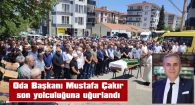 CENAZE NAMAZI, YOĞUN KATILIM NEDENİYLE CAMİ YANINDAKİ MEYDANDA KILINDI
