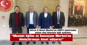 “BÖLGEMİZİN EKONOMİK VE EĞİTSEL GELECEĞİNİ ŞEKİLLENDİRECEK BU ADIMLARI ACİLEN ATMALIDIR”