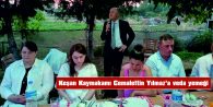 KAYMAKAM CEMALETTİN YILMAZ’A VEDA YEMEĞİ…