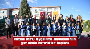 ANAOKULUNUN 16. DÖNEM MEZUNLARI TÖRENLE UĞURLANDI