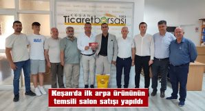 İLK ÜRÜNLERİ NECMİ KAYMAZ SATIN ALDI