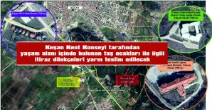 “YAŞAM ALANIMIZA TAŞ OCAĞI İSTEMİYORUZ!”