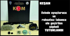 GÖZALTINA ALINAN ŞÜPHGELİ TUTUKLANDI