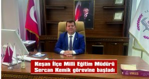 KEMİK, GÖREVE BAŞLAMASINI SOSYAL MEDYA HESABINDAN DA DUYURDU