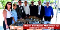 KEŞAN BELEDİYESİNDEN MUHARREM AYI NEDENİYLE AŞURE İKRAMI…