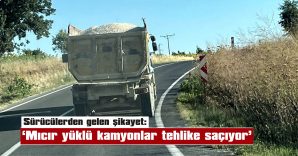 “KAMYONLARDAN DÖKÜLEN MICIRLAR, ARAÇLARIN CAMLARINA GELİYOR”