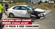 YARALILAR AMBULANSLA HASTANEYE KALDIRILDI