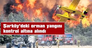 15 HELİKOPTER, 19 UÇAK VE 500 KARA ARACI İLE MÜDAHALE EDİLDİ