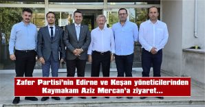 YENİ GÖREVİNDE BAŞARILAR DİLEDİLER