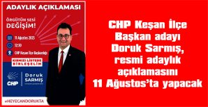 SARMIŞ: “YALNIZCA YOL YÜRÜMEYECEĞİZ… TARİH YAZACAĞIZ!..”