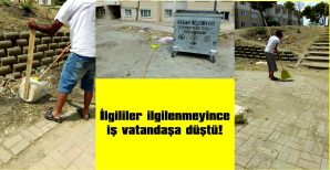 ETRAFA YAYILAN ÇÖPLERİ AİLECEK SÜPÜRÜP, TOPLADILAR