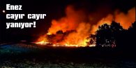 BÜYÜKEVREN’DEKİ YANGIN KEŞAN’DA DA GÖZLENDİ!