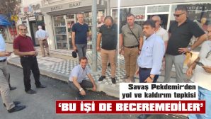 ESNAF DA TEPKİSİNİ DİLE GETİRDİ