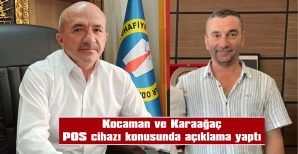 “POS CİHAZINDA ZORUNLULUK YOK!”