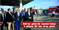 4 MİLYONUN ÜZERİNDE DE YOLCU GİRİŞ-ÇIKIŞ YAPTI
