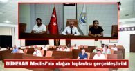 GÜNEKAB MECLİSİ’NİN OLAĞAN TOPLANTISI GERÇEKLEŞTİRİLDİ