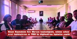 34 BİN 500 HEKTAR ALANDA ÇALIŞMA YAPILACAK