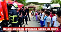 ÖZCAN: “BÖLGEMİZDE EN GÜÇLÜ İTFAİYELERDEN BİRİYİZ”