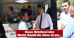 “VATANDAŞLARIMIZIN KANDİLİNİ TEBRİK EDİYOR; SAĞLIK, HUZUR VE ESENLİKLER DİLİYORUZ”