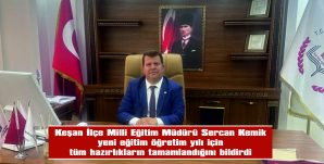 KEMİK, YENİ EĞİTİM ÖĞRETİM YILININ HAYIRLI, HUZURLU VE BAŞARILI OLMASINI DİLEDİ