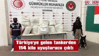 KİMYASAL MADDE DOLU ARACA UYUŞTURUCUYU GİZLEMİŞLER