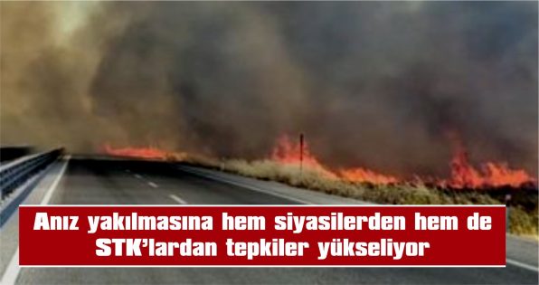 “ANIZ YAKMAK SUÇTUR!”