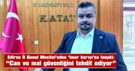 EDİRNE İL GENEL MECLİSİ’NİN EKİM AYI TOPLANTILARI BAŞLADI