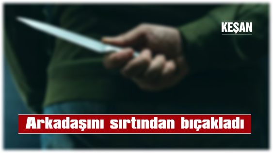OLAY YERİNDEN KAÇARAK HASTANEYE GİTTİ