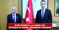 5 KUYU İÇİN KİRALAMA VE TESLİM SÖZLEŞMESİ İMZALANDI