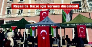 GAZZE İÇİN KERMES DÜZENLENDİ