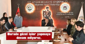 BAŞKAN ÖZCAN, HAYVANSEVERLERLE BİR ARAYA GELDİ