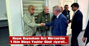 KAYMAKAM MERCAN’DAN ÖZEL İLGİ BAKIM MERKEZİ’NE ZİYARET…