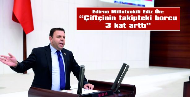 ÜN: “TARIM ÜLKESİ İTHALATÇIYA DÖNÜŞTÜ”